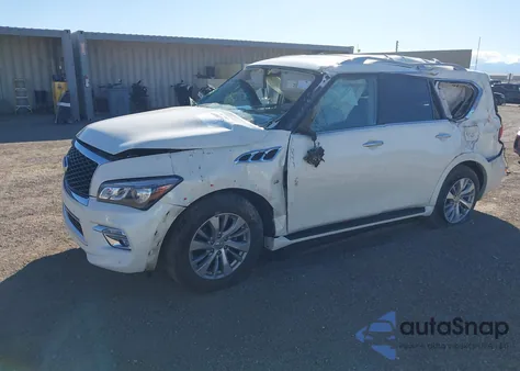 2017 Infiniti Qx80 z USA, uszkodzony, nr VIN JN8AZ2NF7H9642438